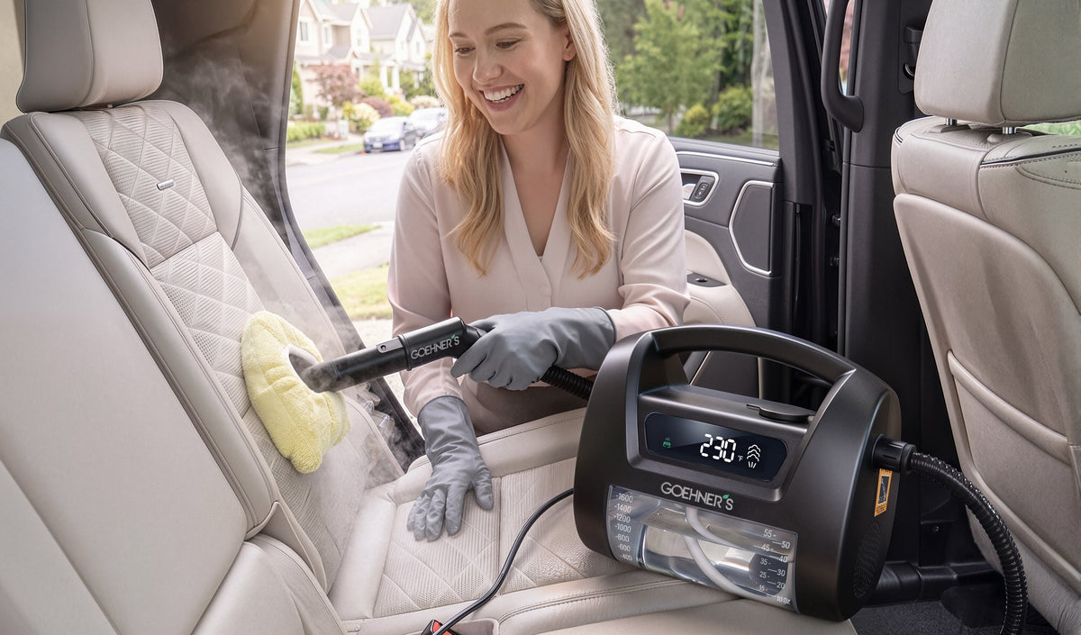 Detail Your Car With a Steam Cleaner: 30-Minute Workflow - Goehner's