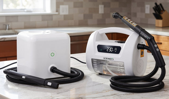 Dupray Neat vs Goehner's SteamVex: Heavy Canister Body or Compact Portable Body? - Goehner's