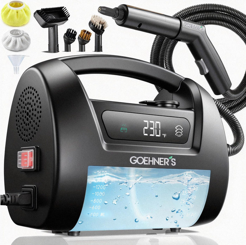 V1 Handheld Steam Cleaner — Slate Black