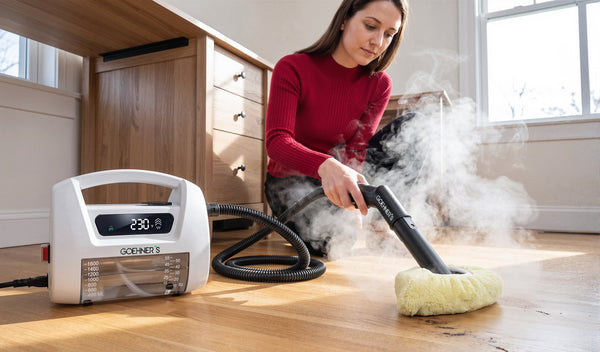 Steam Cleaner on Hardwood or Laminate Floors: Safe or Not? - Goehner's